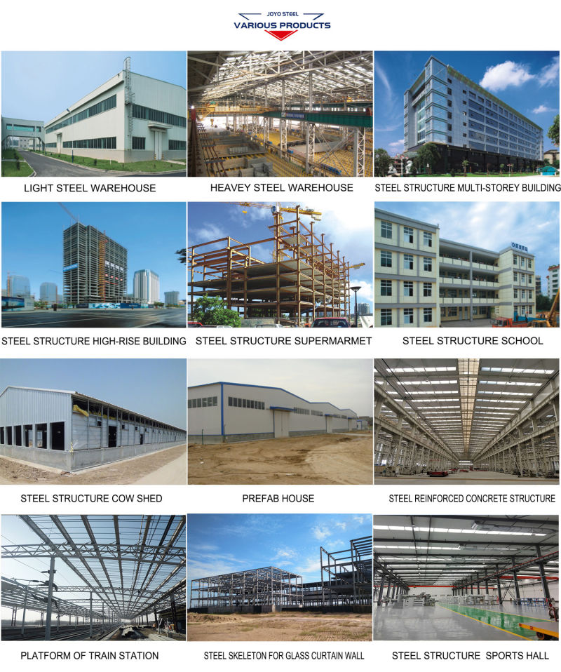 New Design Prefabricated Steel Structure Warehouse Frame Prefabricated Hall