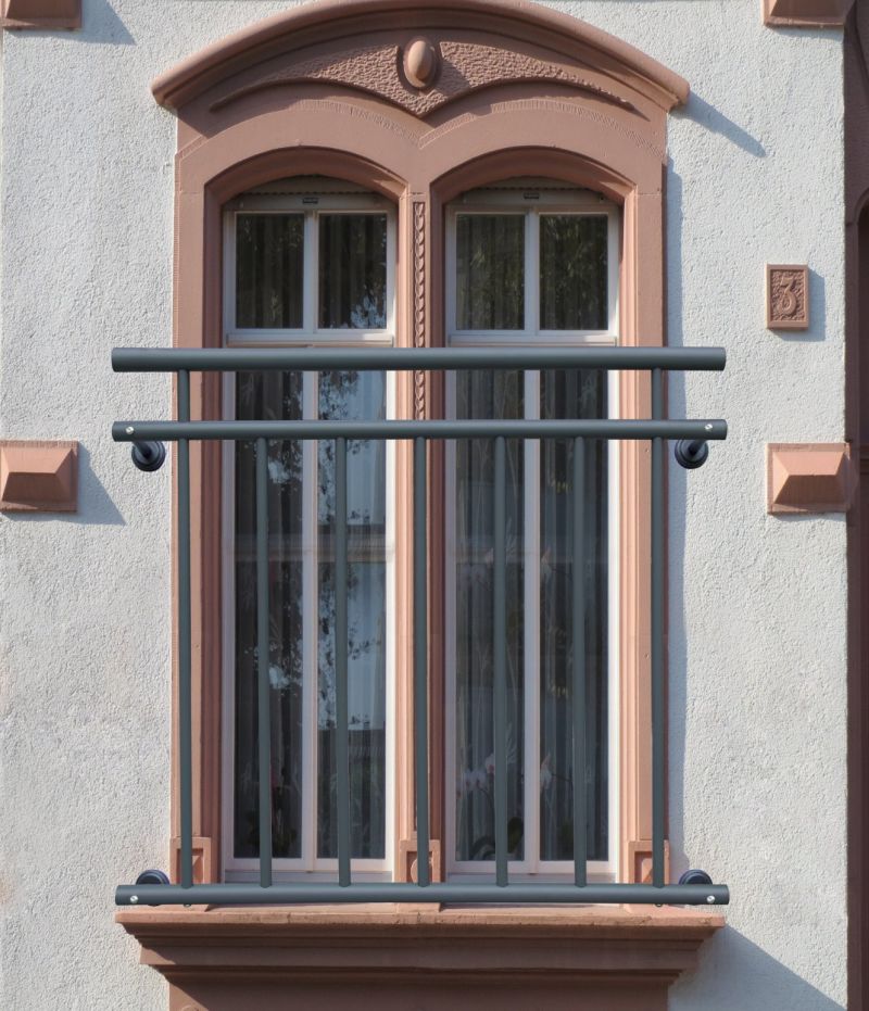 European Iron Wrought Railing Balcony Stainless Steel Railing Design