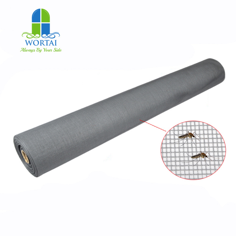 Pleated Mosquito Screen Mesh Polyester Pleated Window Screen Fiberglass Plisse Insect Screen