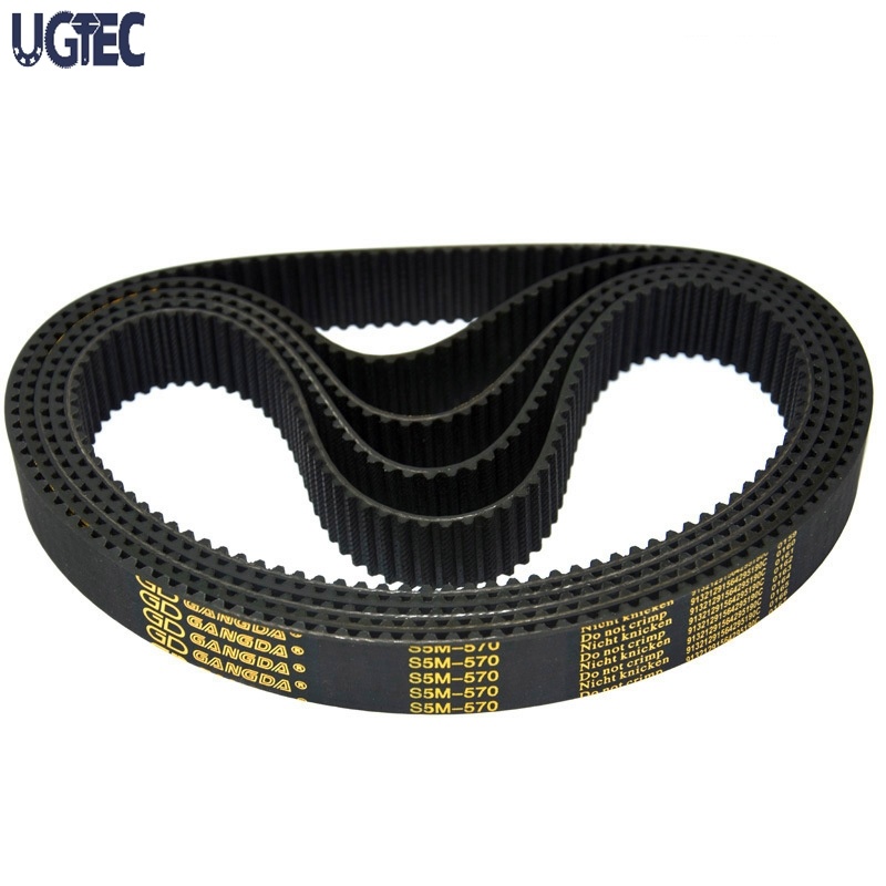 China Hot Sale Wear-Resistant High Temperature-Resistance Rubber Synchronous Timing Belt Arc Toothed Htd20m
