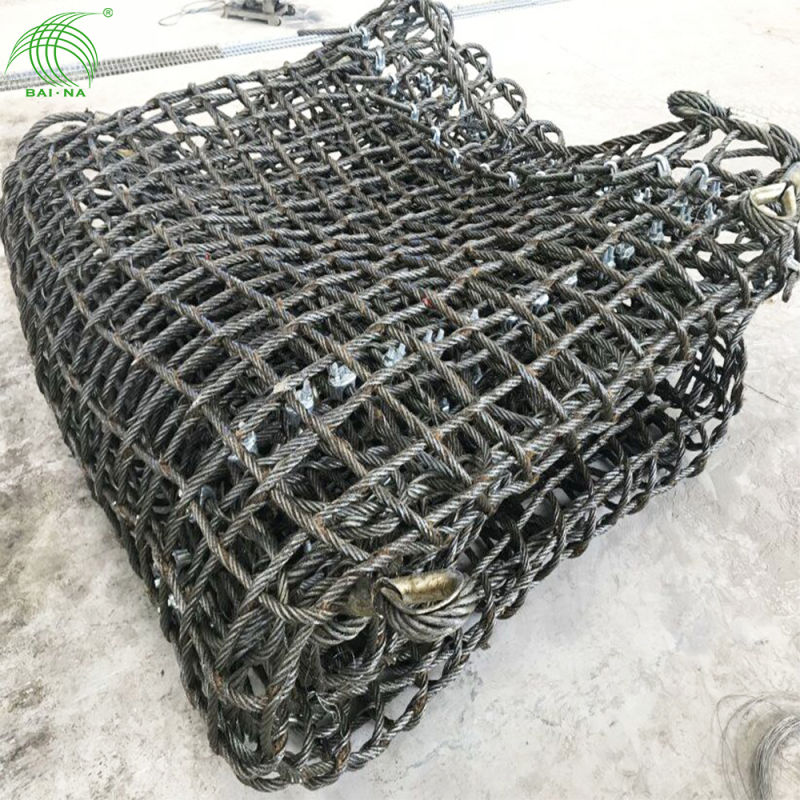Baina Stainless Steel Wire Rope Slope Protection Net for Protecting