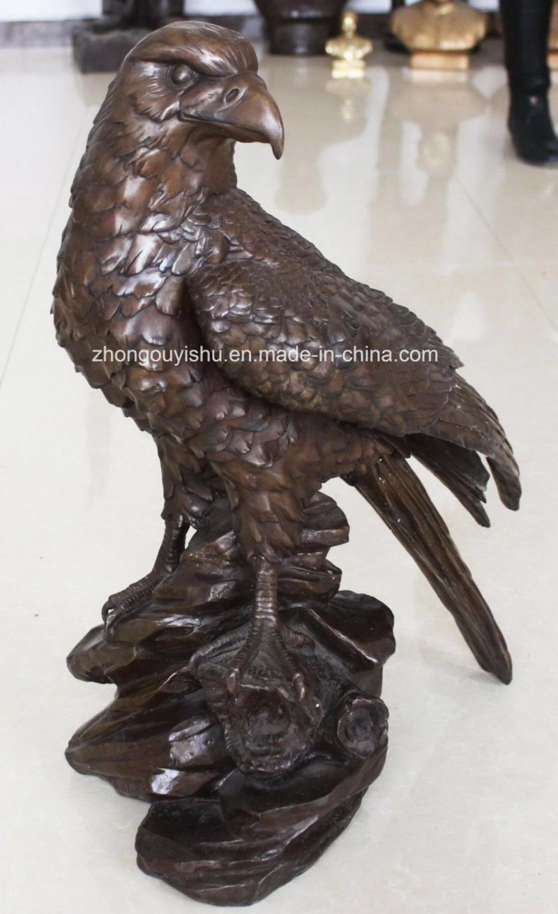 Bronze Animal Sculpture, Bronze Eagle Sculpture