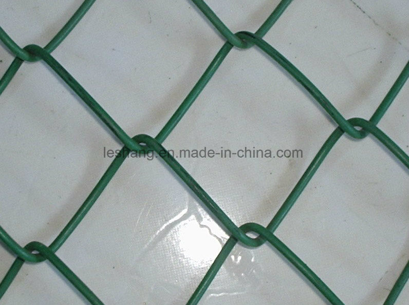 China Factory Chain Link Fence with Locked End