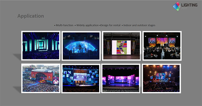 Long Operating Life Portable Stage Display Full HD Rental P3.91mm LED Screen