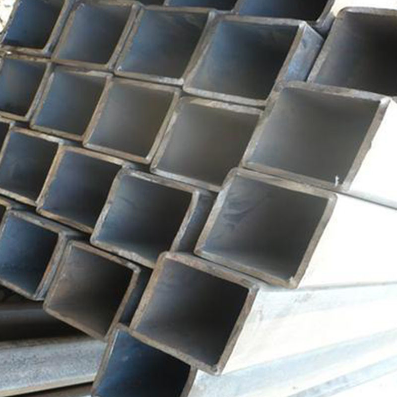China Supply High Quality Low Carbon Black Steel Hot DIP Galvanized Coating Square Tube/Rectangular Hollow Tubular Steel Pipe