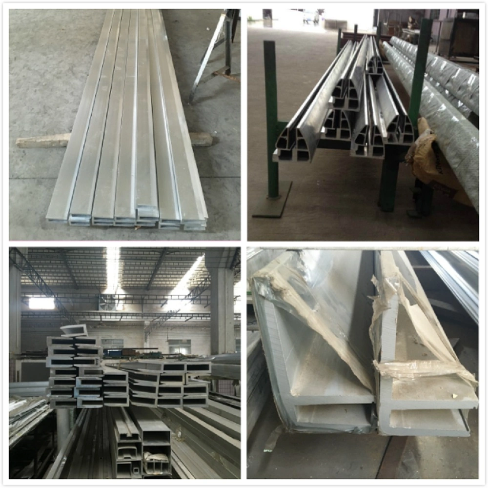 2019 Aluminum U Channel Glass Railing Balcony Fencing