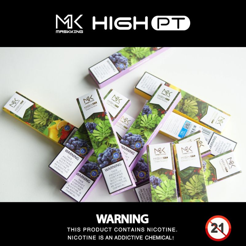 Disposable Pod Vape Device in Stock Maskking High PT 12 Flavors Disposable Pods