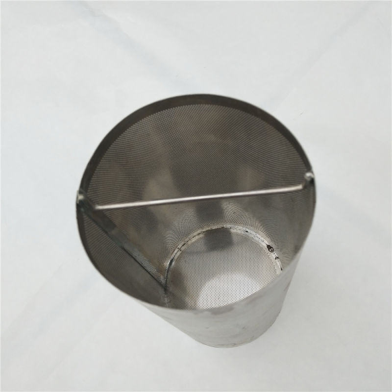 304 Stainless Steel Wire Mesh Perforated Metal Filter Tube Stainless Steel Round Filter Mesh Tube