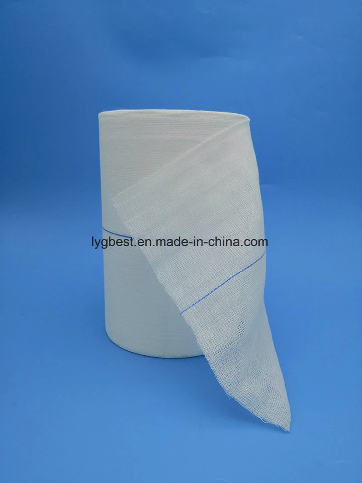100% Cotton Disposable Hydrophilic Gauze Roll/Gauze Fabric /Gauze Dressing