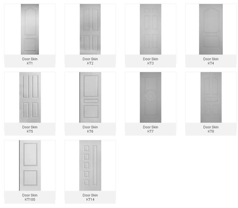 Superior Quality Wooden Design PVC Coated Door (PVC coated door)