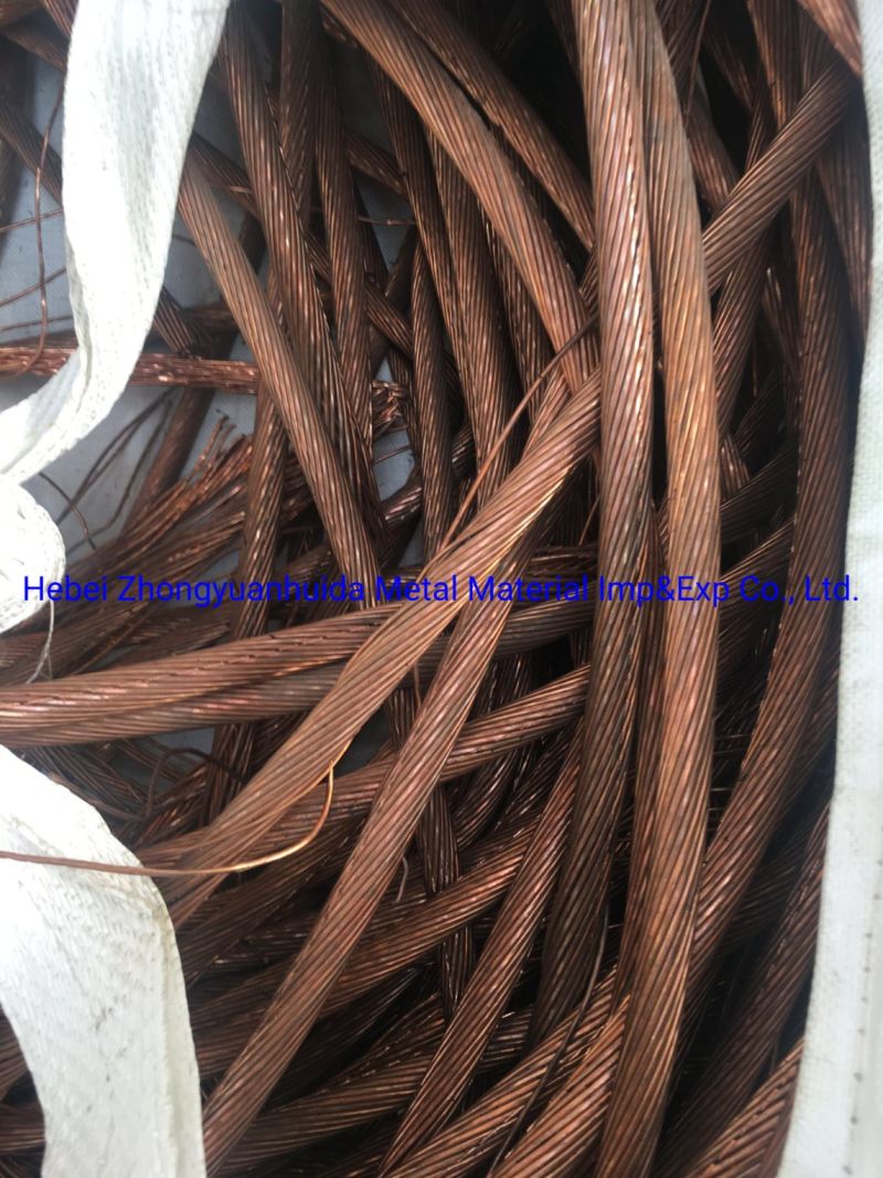 Cu Millberry Copper Wire Scrap High Purity China Oirgin Brass/Copper Wire Scrap