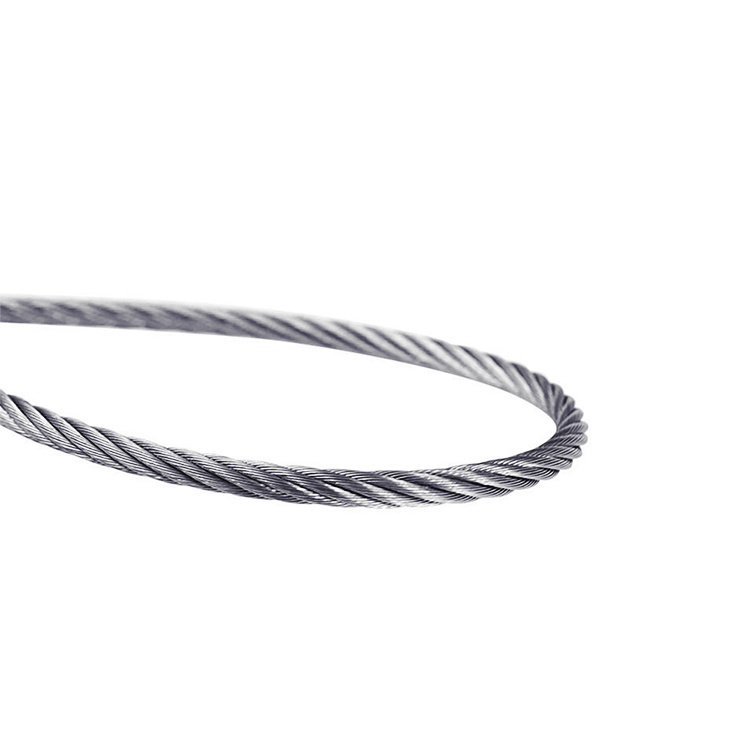 Braided Galvanised Steel Wire 3mm Steel Rope Wire Rope