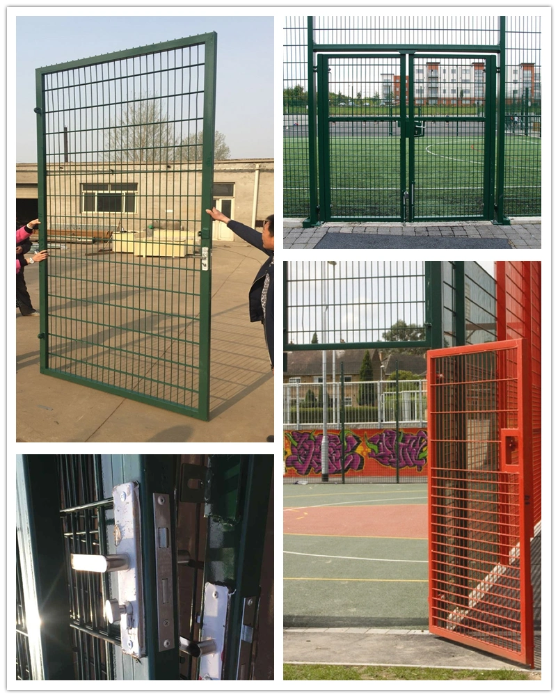 50*200mm 6/5/6 Powder Coated Double Wire Fence Panels