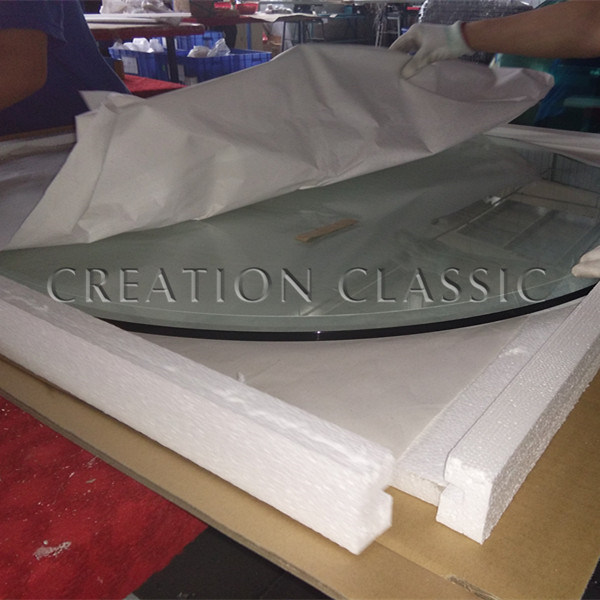 6mm/8mm Safety Tempered Glass Screen with Silk-Screen Painting
