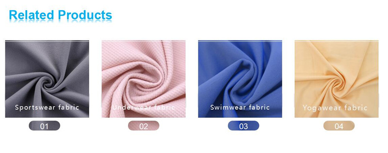 Hot Sale Polyester Spandex Weft Knit Mesh Fabric for Sportswear