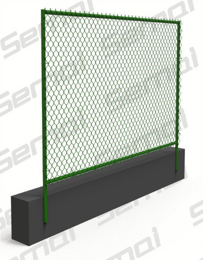 Top Sale PVC Coated Chain Link Wire Mesh for Safety