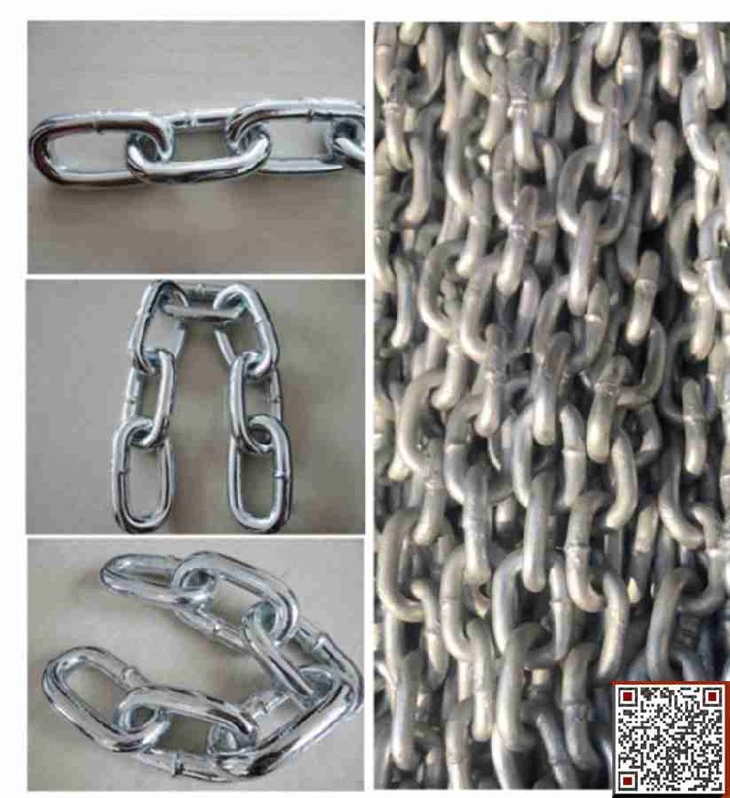 Zinc-Plated DIN763 Long Link Chain From China Factory