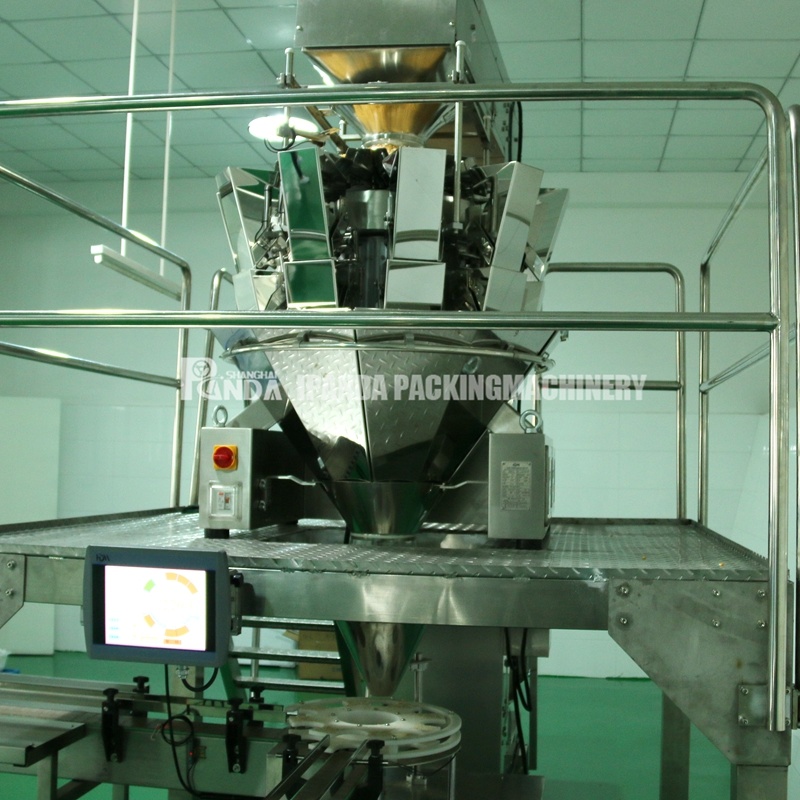 Automatic Packaging Machine for Snacks Chips Nuts Coffee Bean