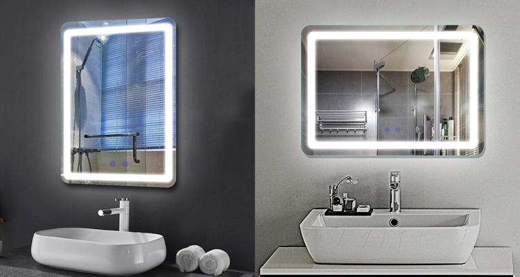 Hot Selling High Definition Home Decor Wall Mirror Makeup LED Mirror LED Bathroom Mirror