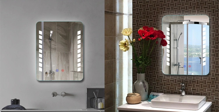 High Definition Wall-Mounted Wall Mirror LED Bathroom Mirror