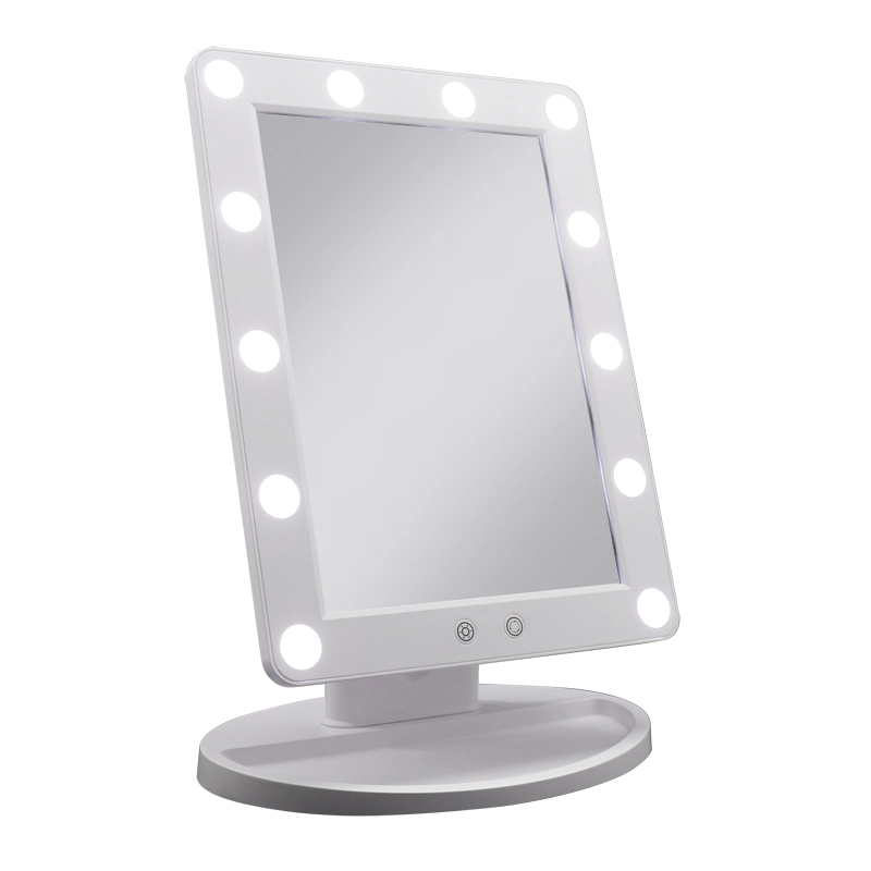 Beauty Salon Hollywood Style Dressing Table Vanity LED Lighted Makeup Mirror with Light