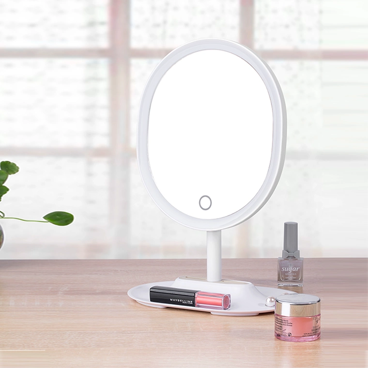 High Quality LED Makeup Mirror Table Mirror with Removeable 5X Magnifying Mirror Home Products