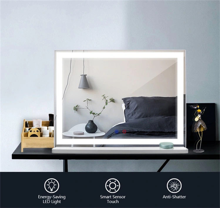Top-Rank Selling Desktop Standing Mirror for Making up Home Decorative Mirror Products Wall Mirror