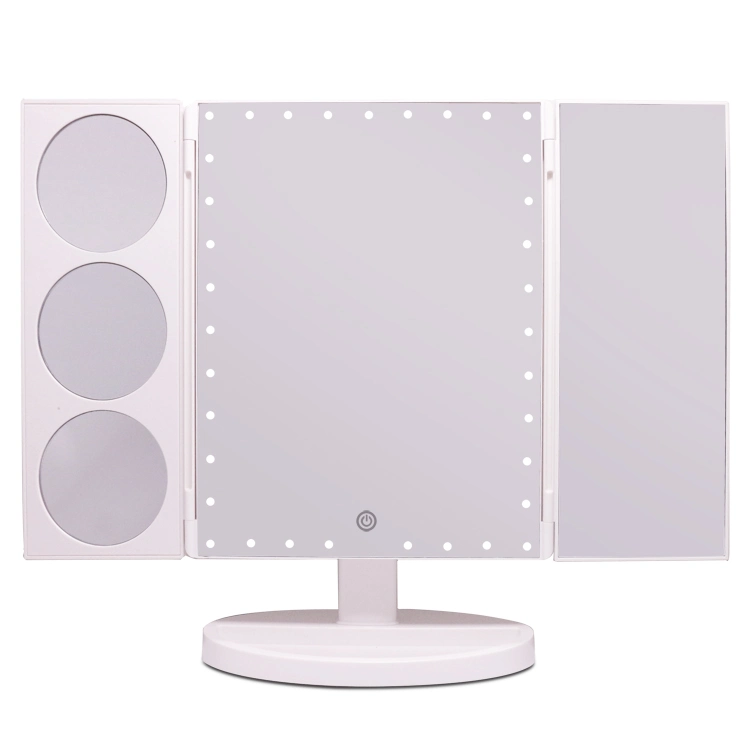 Mini Storage Box Daily Makeup Mirror with Magnifying