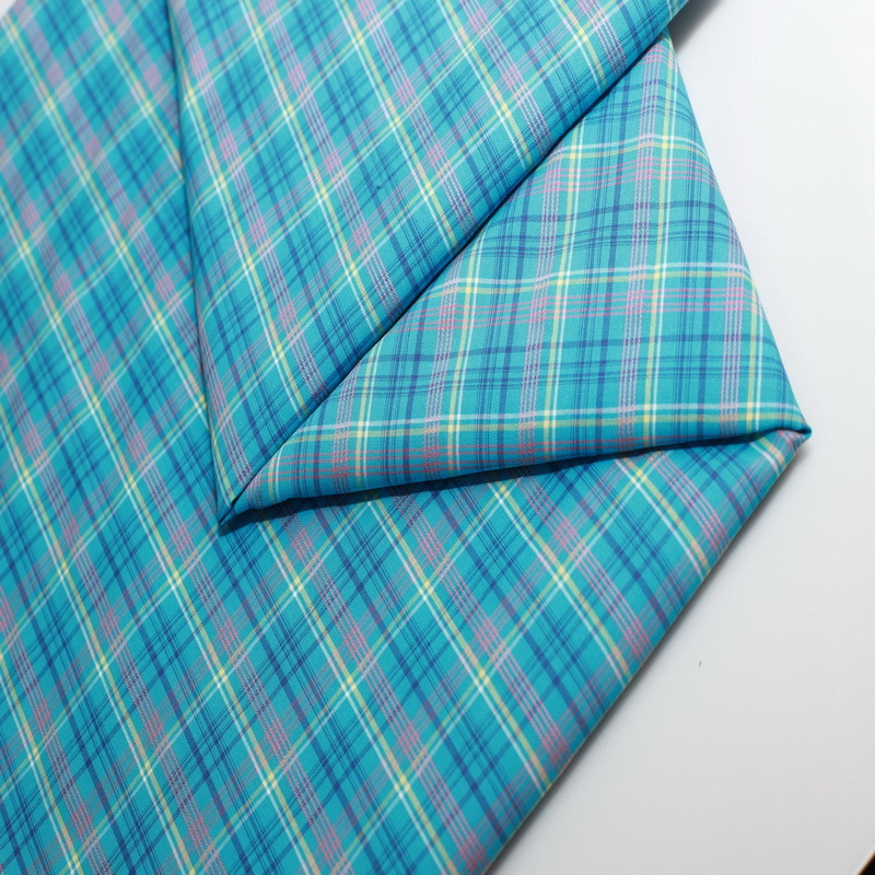 100% Cotton Yarn Dyed Check Fabric for Shirt/Skirt/Dress