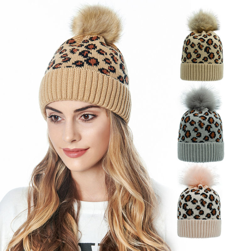 Wholesale Winter Hats Unisex Pure Color Plain Knitted Hat for Women Men