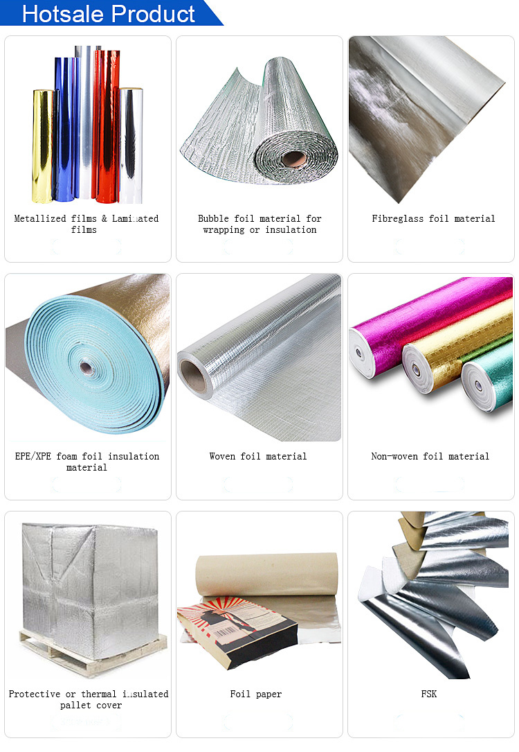 Silver Printed Non Woven Cloth Laminated Non Woven Fabric Aluminum Foil