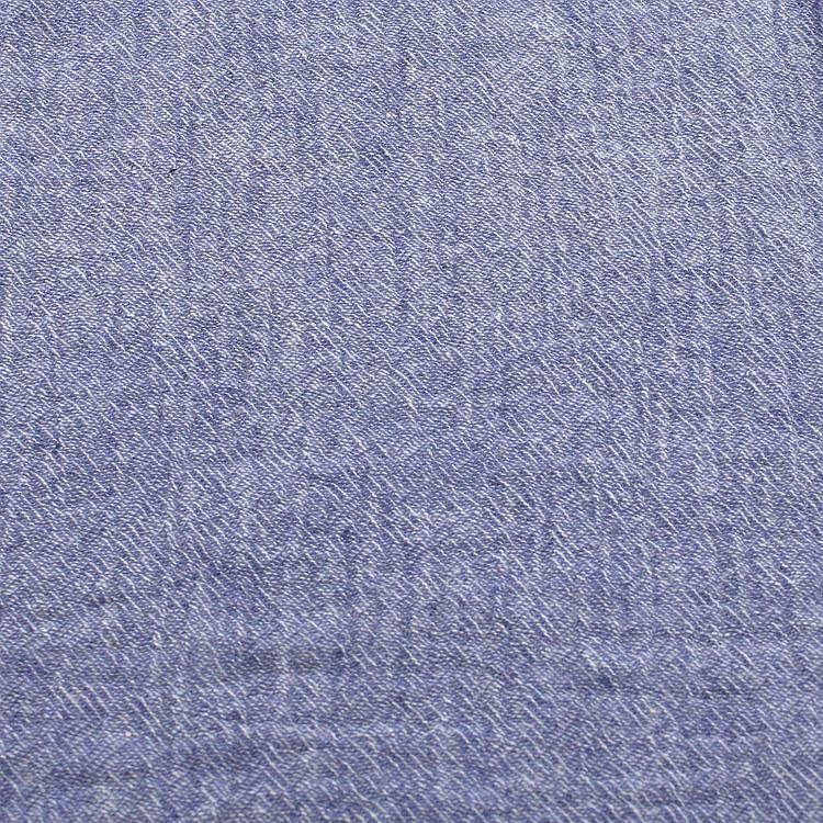Yarn Dyed Crepe Linen Cotton Fabric for Dress