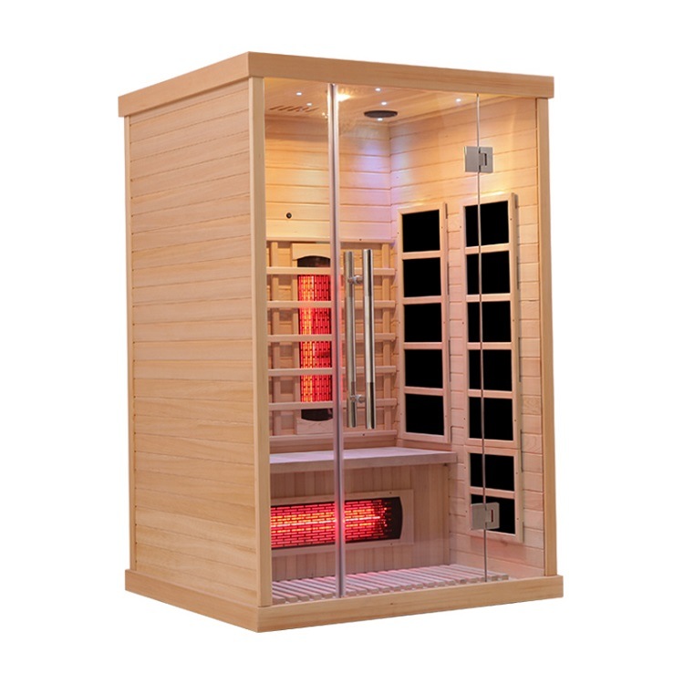 Newest Cheap Price 2 Person Low Emf Far Infrared Indoor Sauna Room