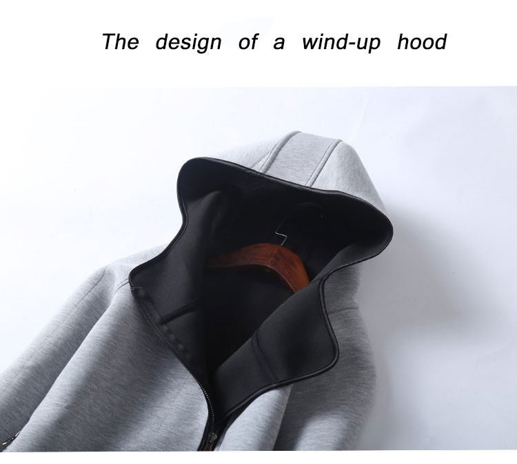 High Quality 100% Air Fabric Pullover Warm Wholesale Custom Zipped Hoodies for Women Girls