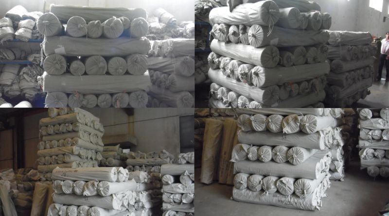 Stock 100 Cotton Herringbone Dyed Fabric for Garment Fabric