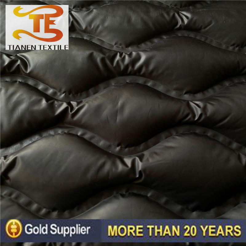 100% Polyester Nylon Fabric Double Side Combined Down Jacket Fabric for Garment