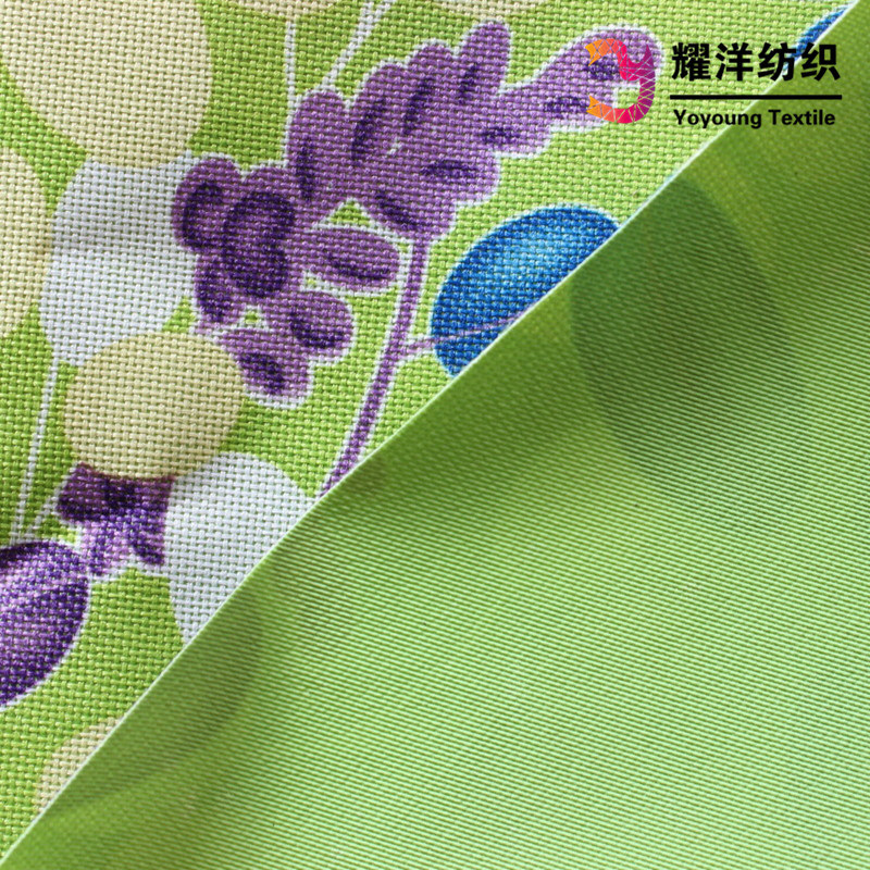 Oil Proof Printed Polyester Printed Oxford Table Cloth Fabric