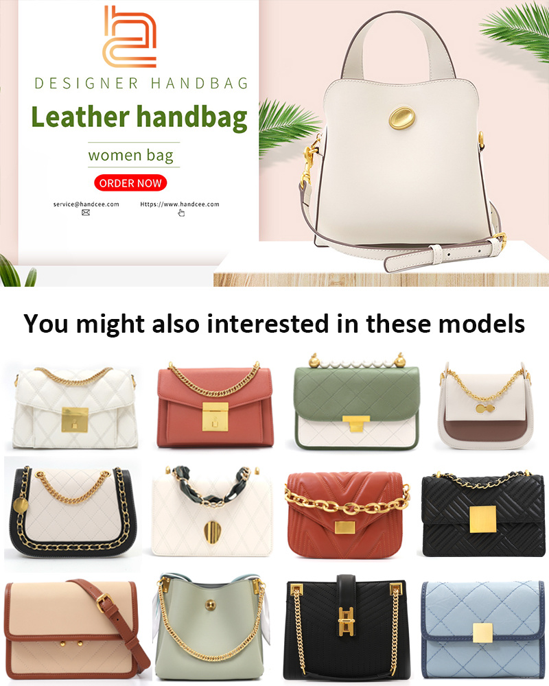 Latest Ladies for Woman Genuine Leather Handbags Women Bag Purses