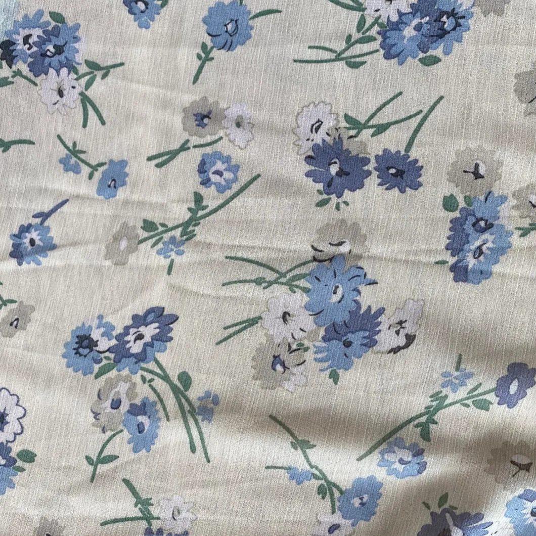 100% Polyester Fabric Polyester Mikado Twill, Pfp High Quality New Design Pfd Soft Fabric