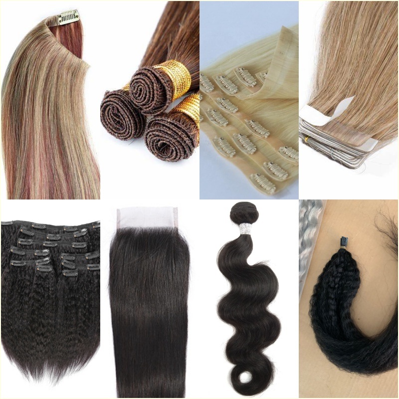 Blonde Wave Good Quality No Shedding Human Hair Weft Weave