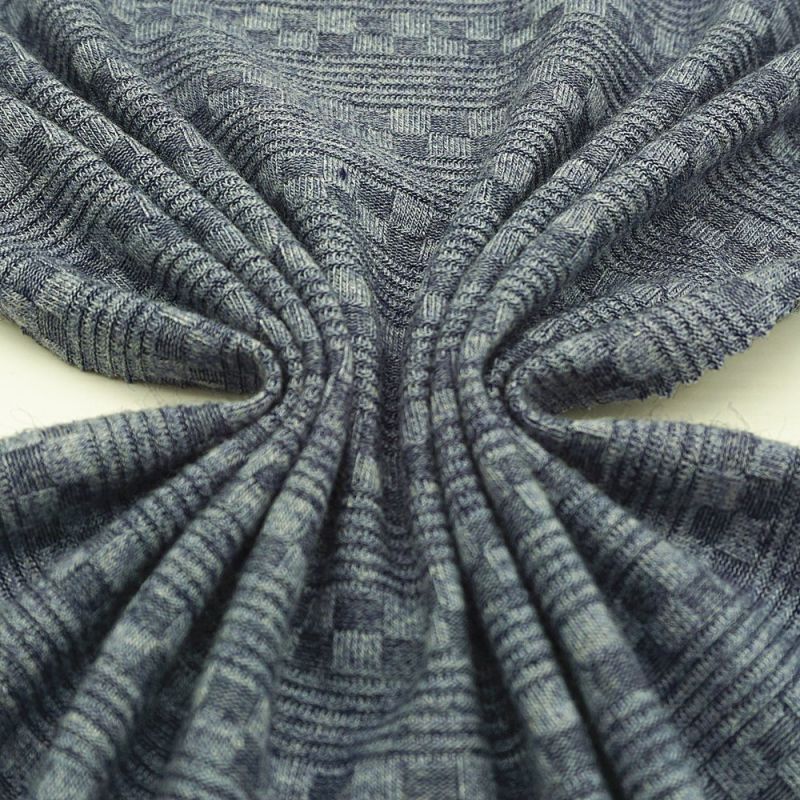 Fabric, Jacquard, 42%Nylon 36%Rayon 19%Polyester 3%Spandex Knitting Fabric #Hlj20001