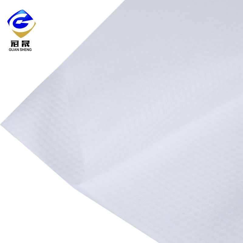 High Quality Embossing Rayon Polyester Fabric Spunlace Nonwoven