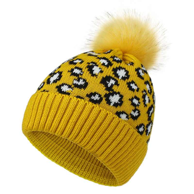 Wholesale Winter Hats Unisex Pure Color Plain Knitted Hat for Women Men