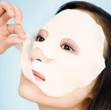 Dry Non-Woven Fabric Sakura Facial Sheet Mask for Skin Care