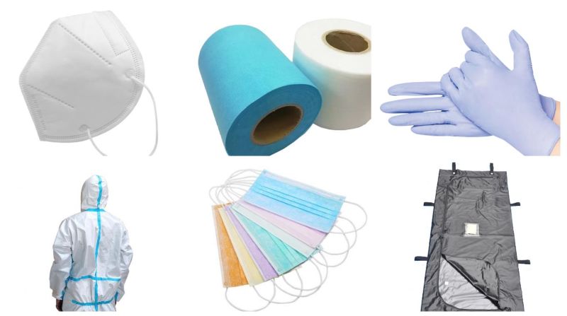 Nonwoven Meltblown Fabric Melt Blown Fabric Filter Cloth for Mask Craftsmanship