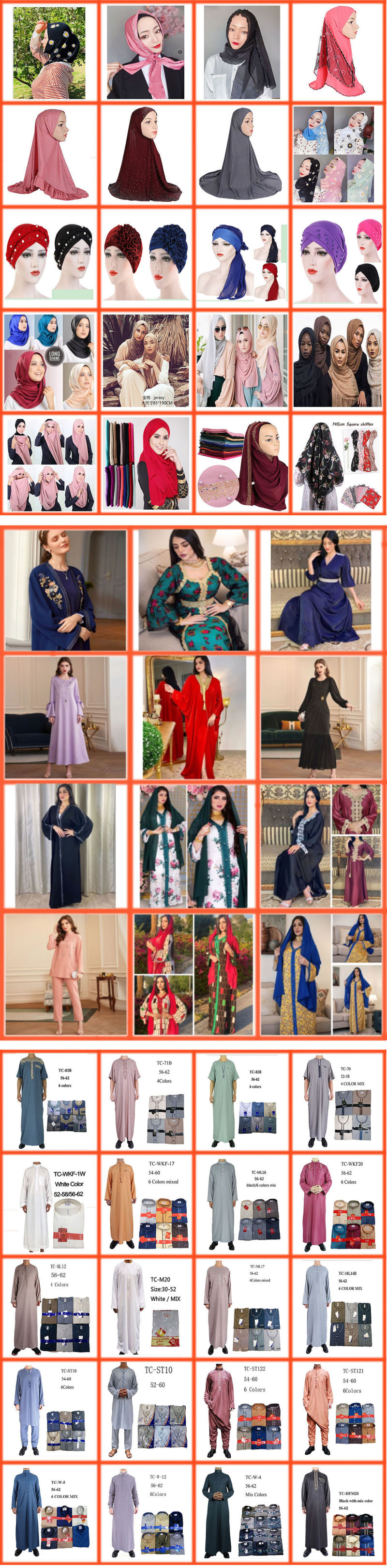 Wholesale Islamic Clothings Abaya Dubai Turkey Muslim Fashion Hijab Dress American Islam Clothing African Dresses for Women De Moda Musulman Djellaba Femme