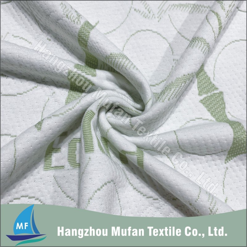 Jacquard Mattress Spun Polyester Fabric