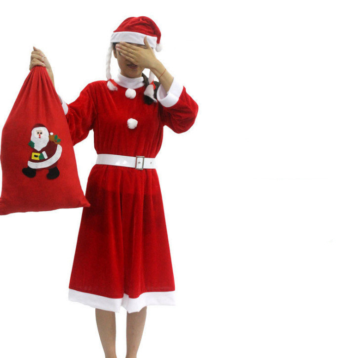 Christmas Santa Claus Dress for Women Santa Claus Dress Santa Claus Suits for Women