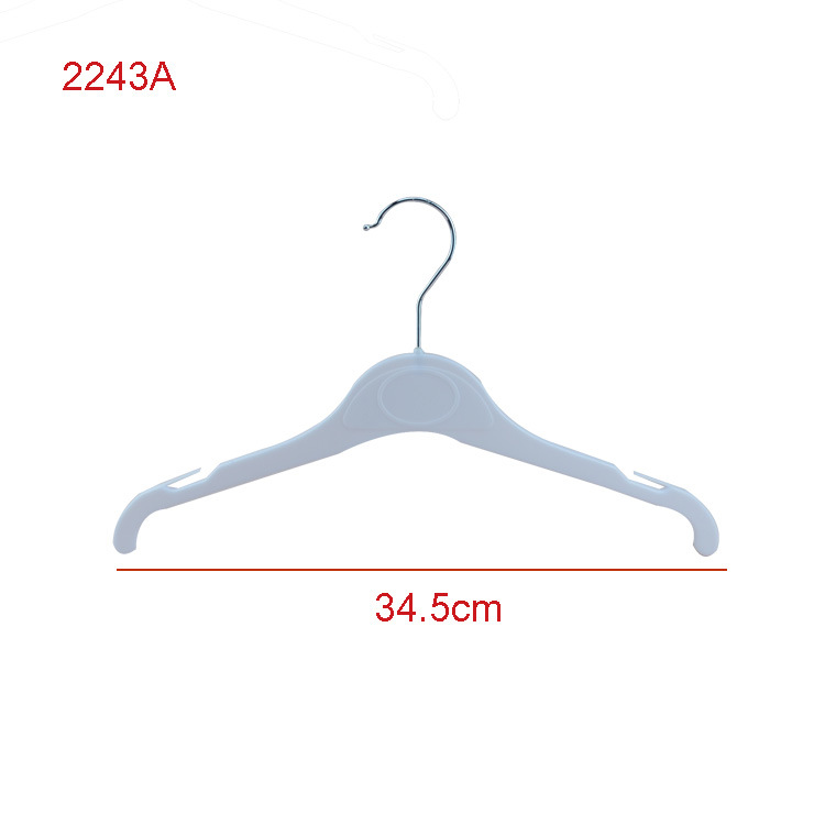 Plastic Three Sizes Cheap One Side Kids Shirts Display Hanger