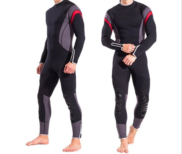 2.5mm Men's One-Piece Neoprene Surfing Wetsuit for Sports Wear